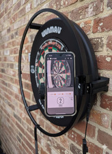 Dartboard Phone Mount For