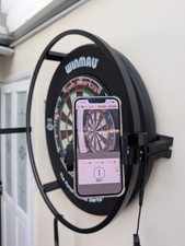 Dartboard Phone Mount For