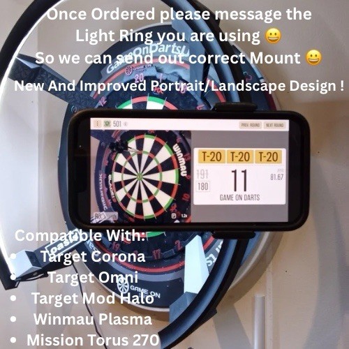 The new dart light phone - phone, mount