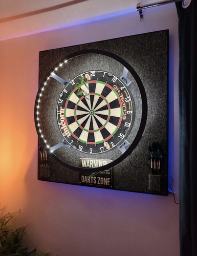 Dart board led light - dart,