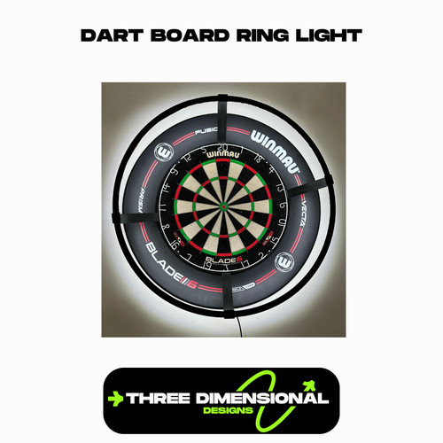 Dart board ring - ring, light